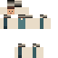 Character image converted to a 64x64 Minecraft skin