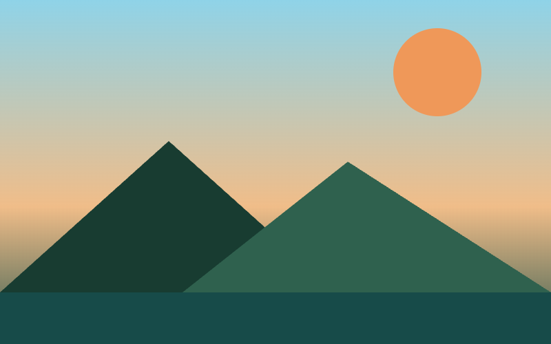 Landscape source image used in the Minecraft skin converter
